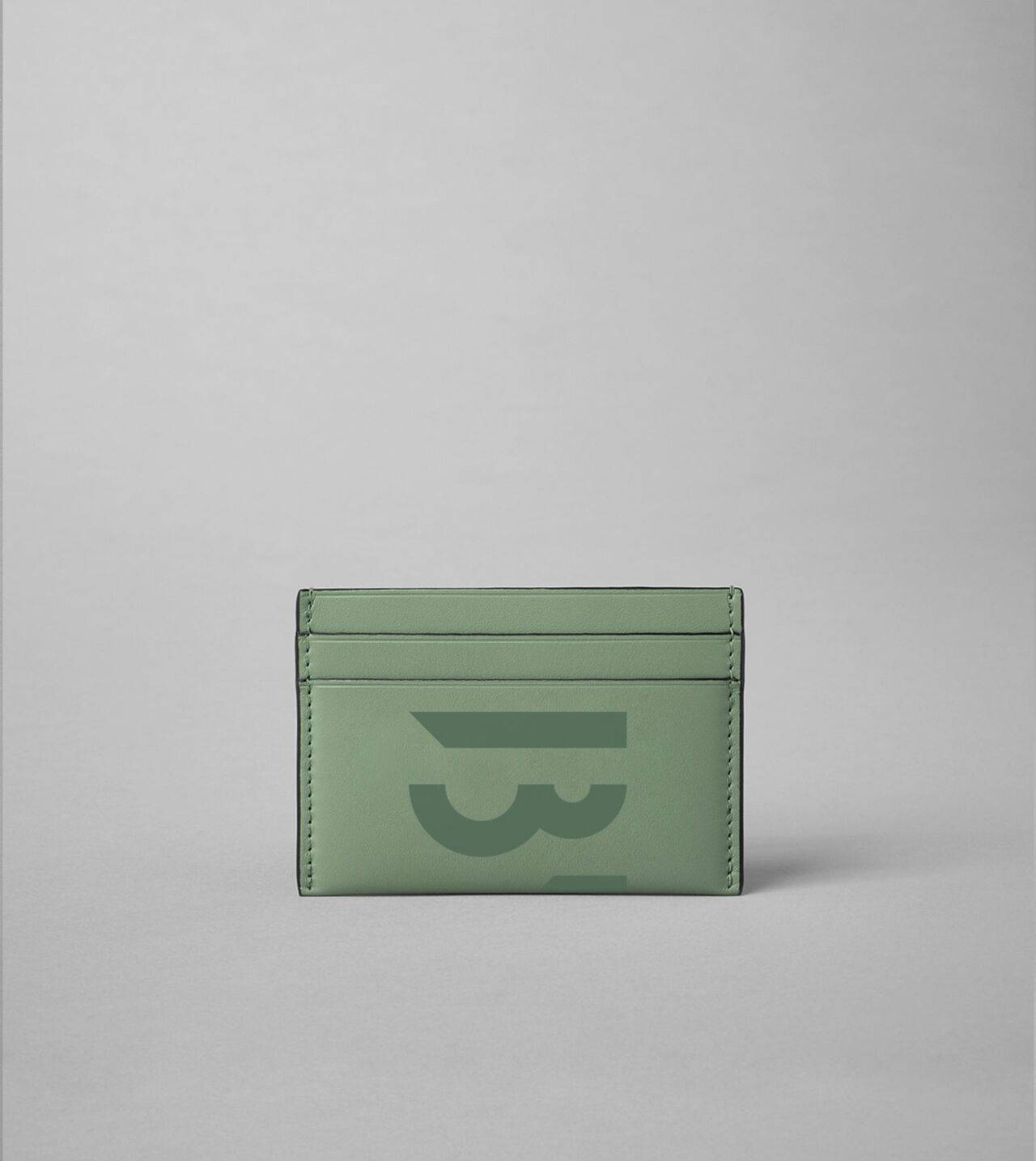 Credit card holder in Light green