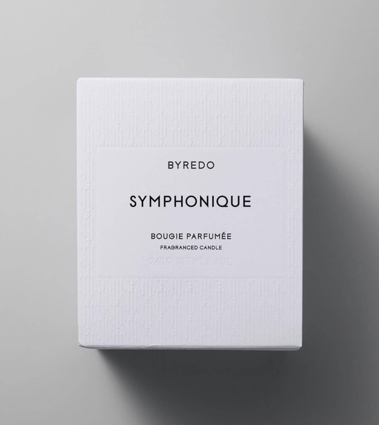 2024年秋冬新作 シンフォニック キャンドル | BYREDO キャンドル