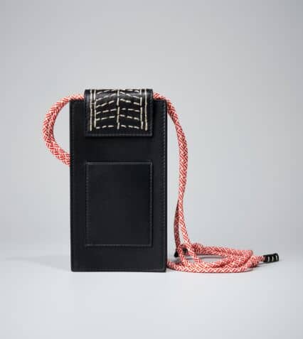 Kantha Phone Holder with Straps