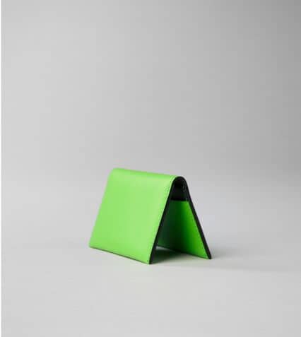 Picture of Byredo Business card holder in Green leather