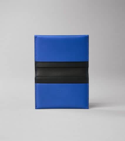 Picture of Byredo Business card holder in Blue leather