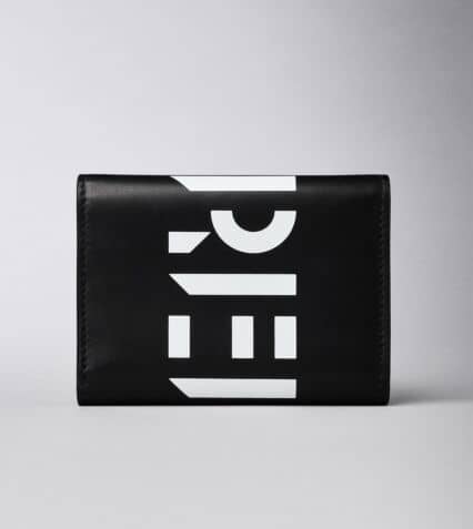 Picture of Byredo Flap wallet in Black printed leather