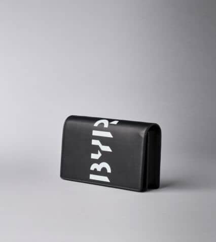 Picture of Byredo Wallet clutch in Black printed leather