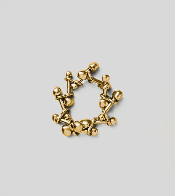 Gold Chain Ring