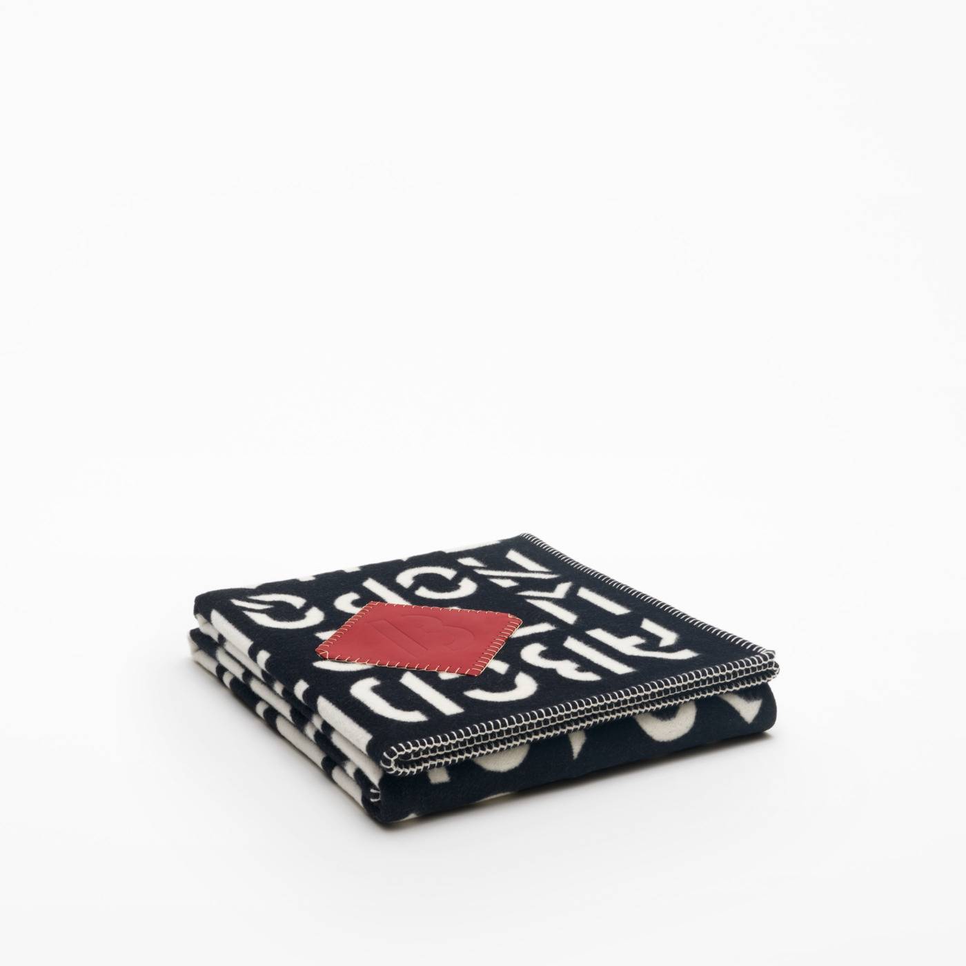 Home textile The Alphabeta Blanket - Salt and Pepper