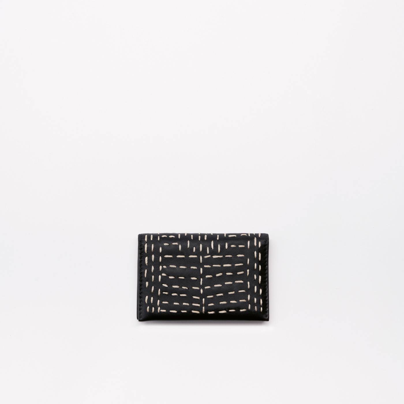 Leather goods Kantha Business Card Holder