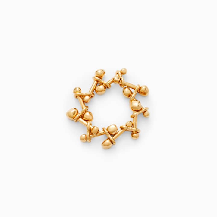 Anello a Catena in Oro